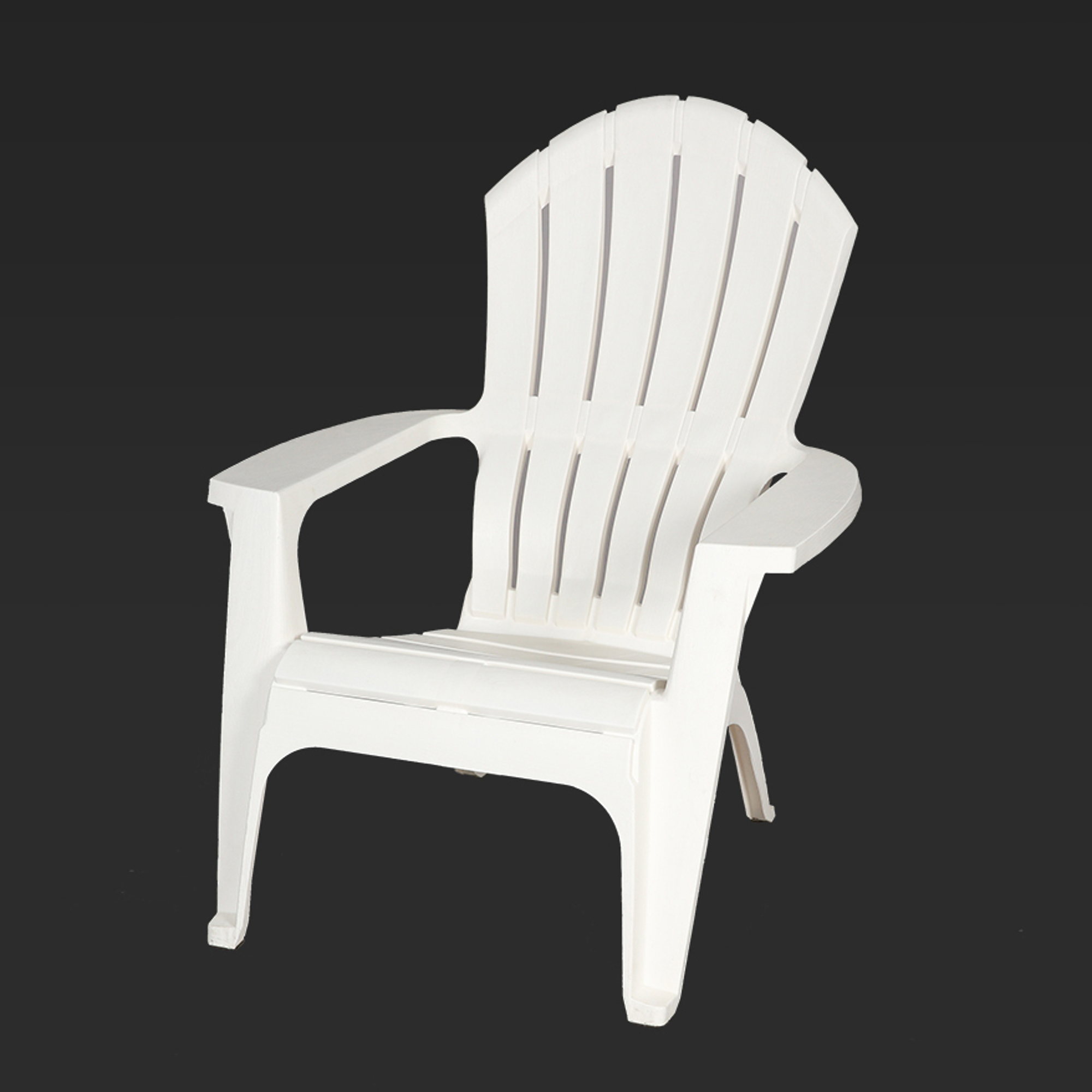White Resin Adirondack Chair Town & Country Event Rentals